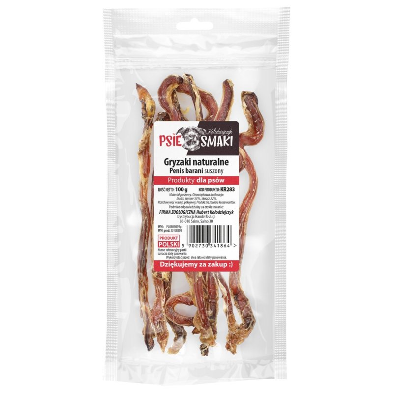 Penis Barani suszony 12-20cm 100g