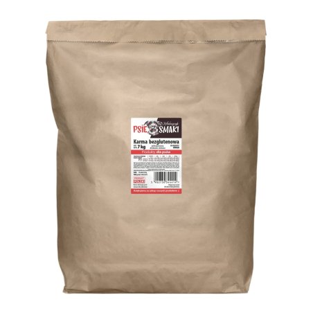 Karma bezglutenowa pełnoporcjowa drobiowo-wołowa 7KG