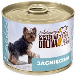 Szczęśliwa Dolina Jagnięcina 100% 200g karma mokra