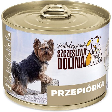 Szczęśliwa Dolina Przepiórka 100% 200g karma mokra