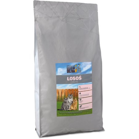 Szczęśliwa Dolina Connoisseur kot dorosły  łosoś z białą rybą 5kg