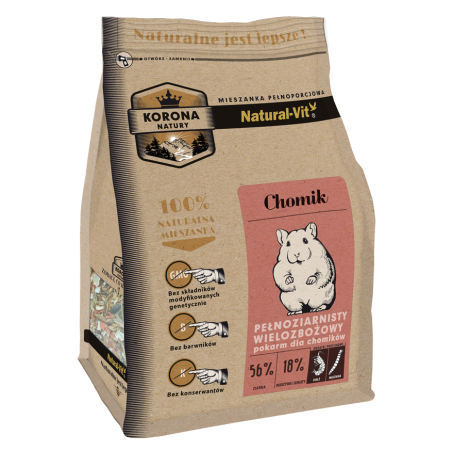 Korona Natury Chomik 750g karma pełnoporcjowa