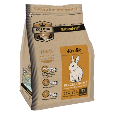 Korona Natury Królik 750g karma pełnoporcjowa