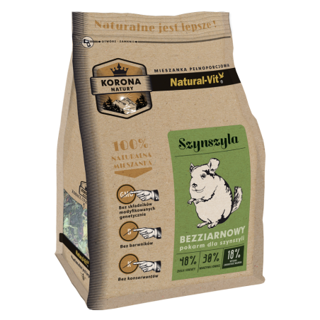 Korona Natury Szynszyla 750g karma pełnoporcjowa