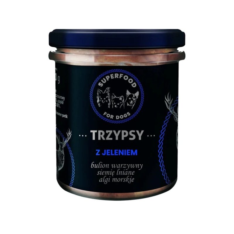 Trzypsy Wieprzowina z Jeleniem Superfood 300g