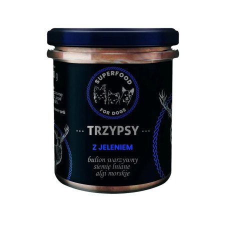 Trzypsy Wieprzowina z Jeleniem Superfood 300g