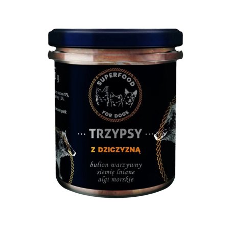Trzypsy Wieprzowina z Dzikiem Superfood 300g