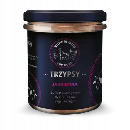 Trzypsy Wieprzowina z Jagnięciną Superfood 300g