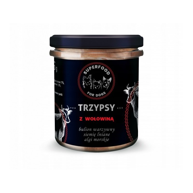 Trzypsy Wieprzowina z Wołowiną Superfood 300g