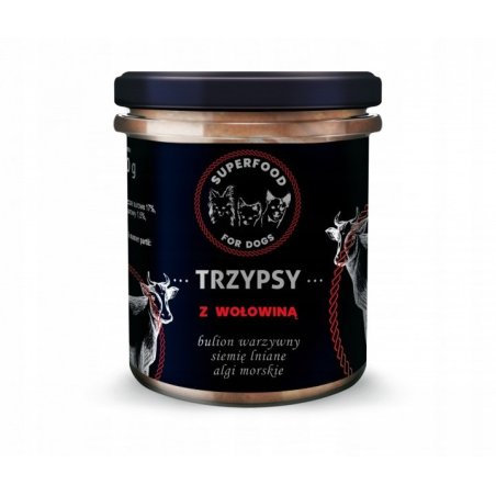 Trzypsy Wieprzowina z Wołowiną Superfood 300g