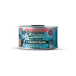 Łapsie Filet z tuńczyka w bulionie z krewetką 80g