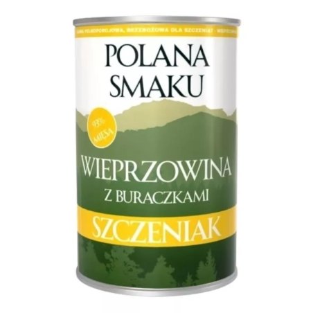 Polana Smaku - SZCZENIAK Wieprzowina z buraczkami 400g