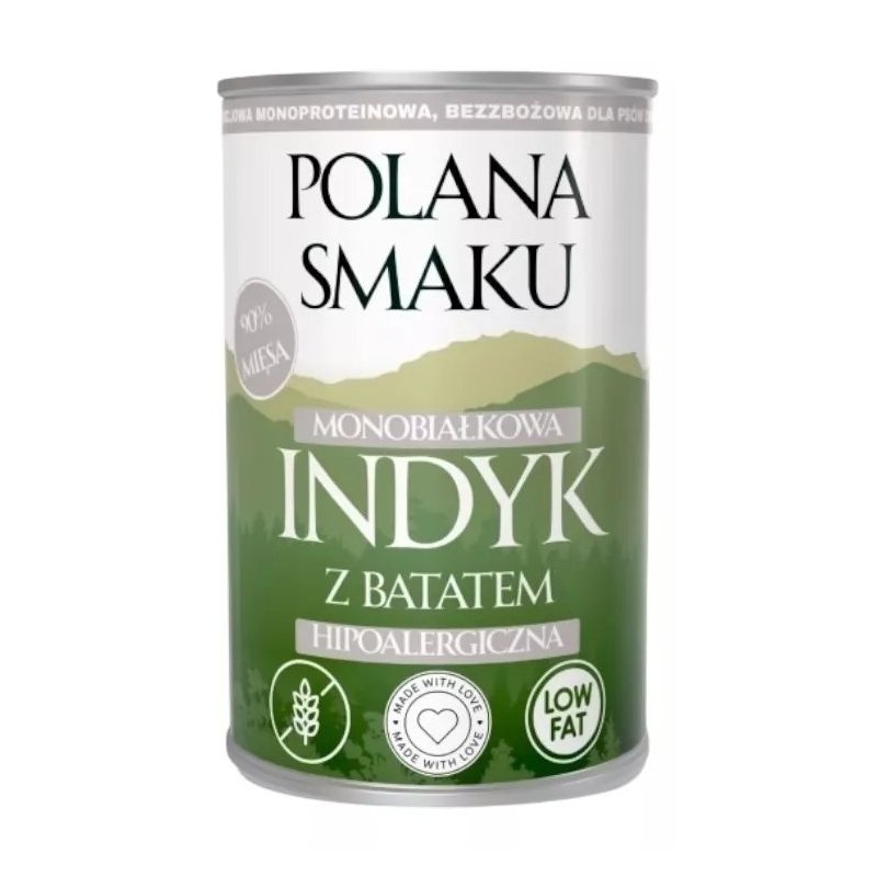 Polana Smaku - Indyk z batatem 400g