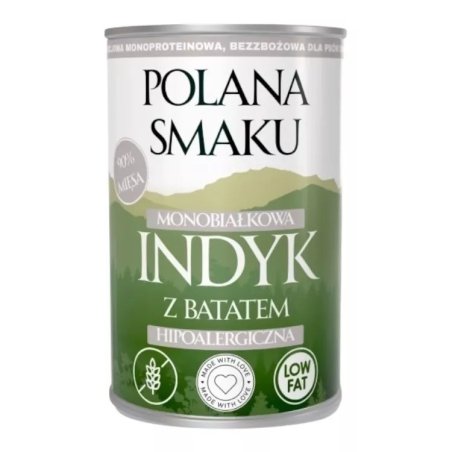 Polana Smaku - Indyk z batatem 400g