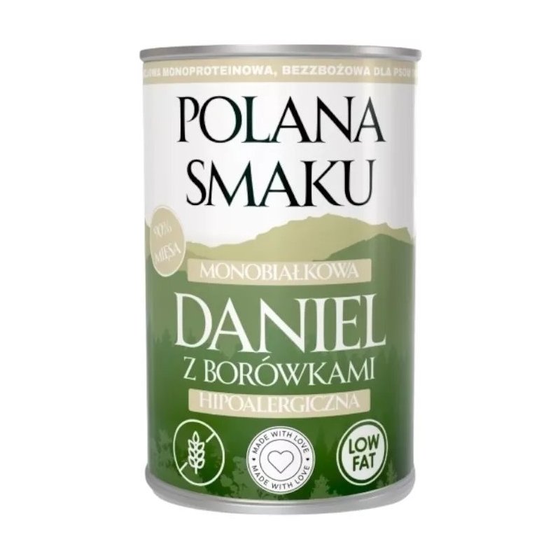 Polana Smaku - Daniel z borówkami 400g