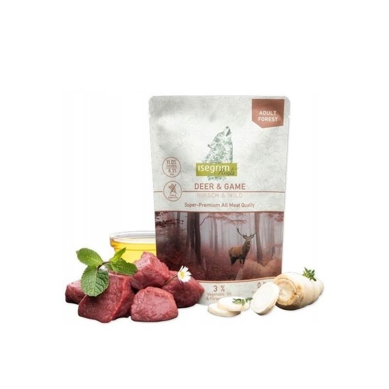 Isegrim Jelenina i Dziczyzna 410g