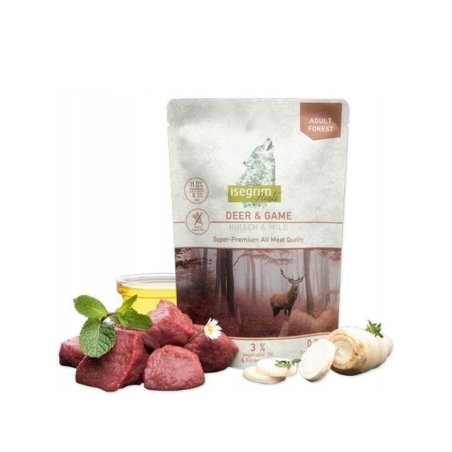 Isegrim Jelenina i Dziczyzna 410g