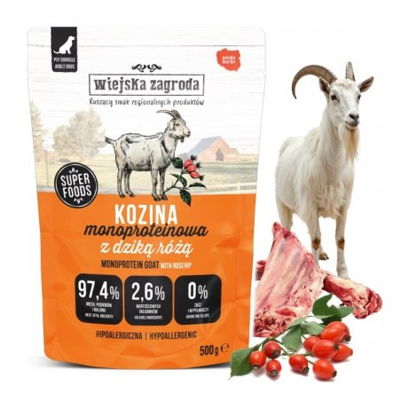 Wiejska Zagroda Monoproteinowa Kozina 500 g