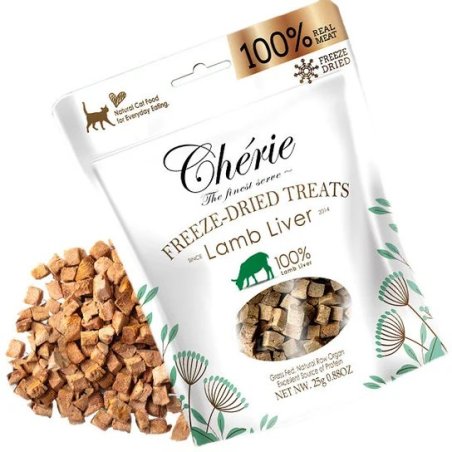 Cherie Freeze przysmaki liofilizowane wątróbka jagnięca 25g
