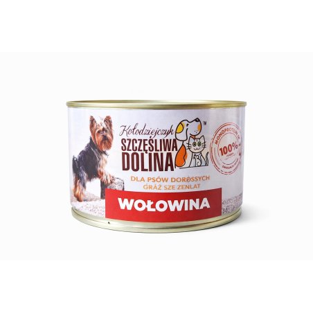 Szczęśliwa Dolina Wołowina 100% 410g