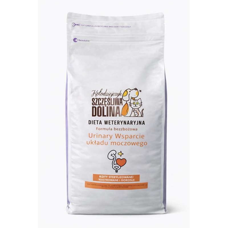 Szczęśliwa Dolina Urinary, Wsparcie Układu Moczowego 5kg kot dorosły