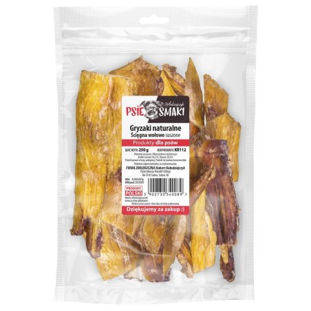 Ścięgna Wołowe suszone 250g