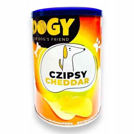 Dogy czipsy o smaku sera cheddar 120 g