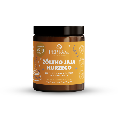 PERRO Żółtko jaja kurzego liofilizowana posypka 60g