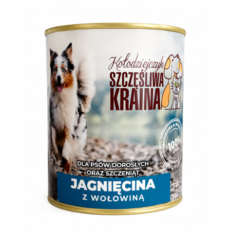 Szczęśliwa Kraina Jagnięcina z Wołowiną 850g