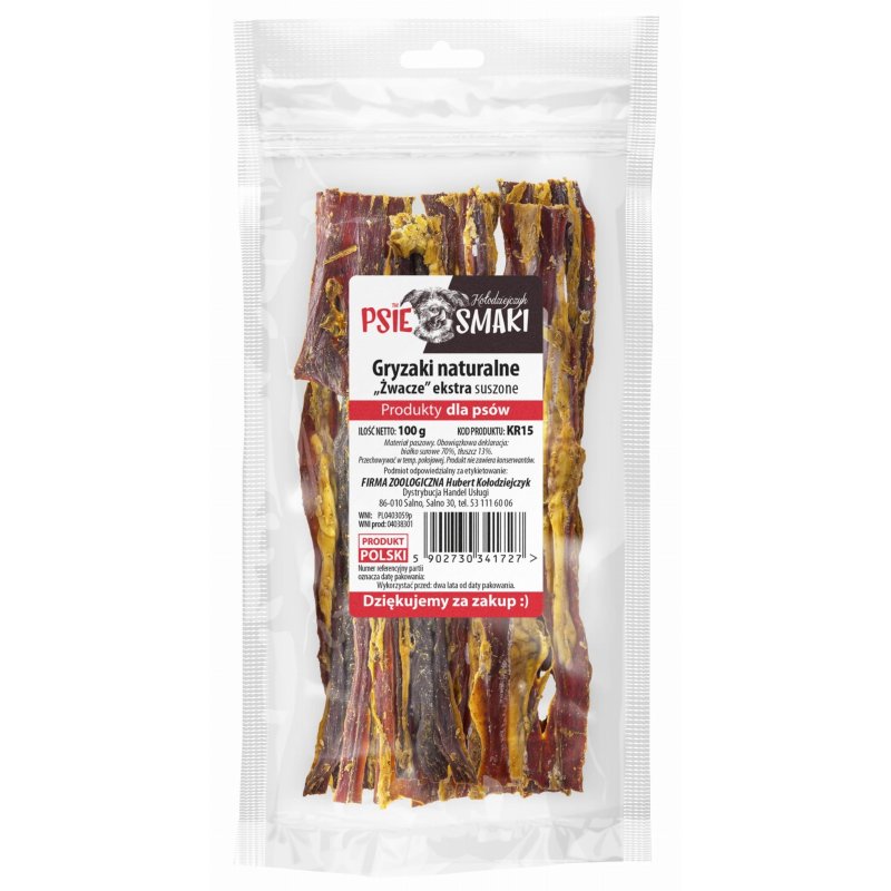 "Żwacze" Ekstra suszone 100g