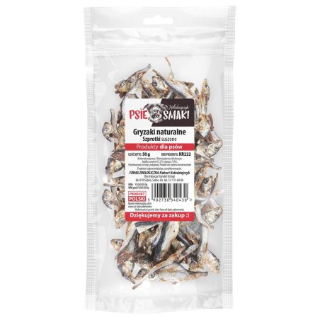 Szprotki suszone 50g