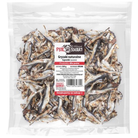 Szprotki suszone 500g