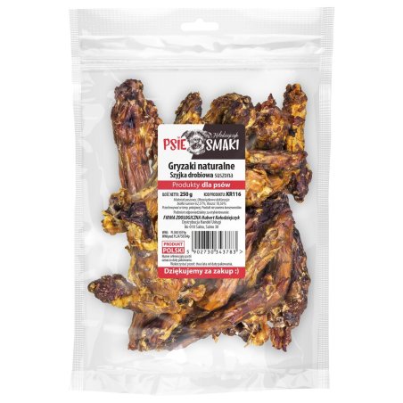 Szyjki Kurze suszone 250g