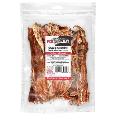 Żołądki Wieprzowe suszone (Paski) 200g