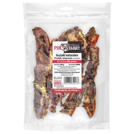 Przełyki Wieprzowe suszone 200g