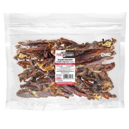 Przełyki Wieprzowe suszone 1KG