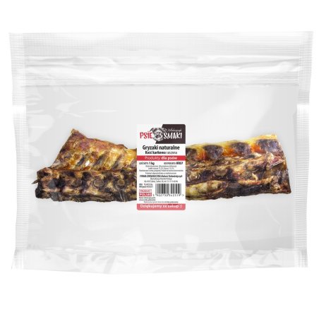 Kość Karkowa suszona 1KG Małe Kawałki